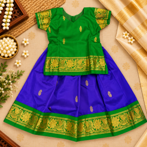 Pattu Pavadai Design 12