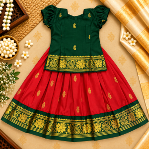 Pattu Pavadai Design 19