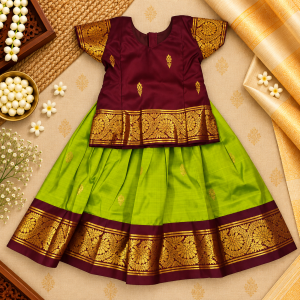 Pattu Pavadai Design 15