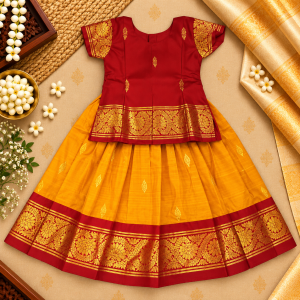 Pattu Pavadai Design 17