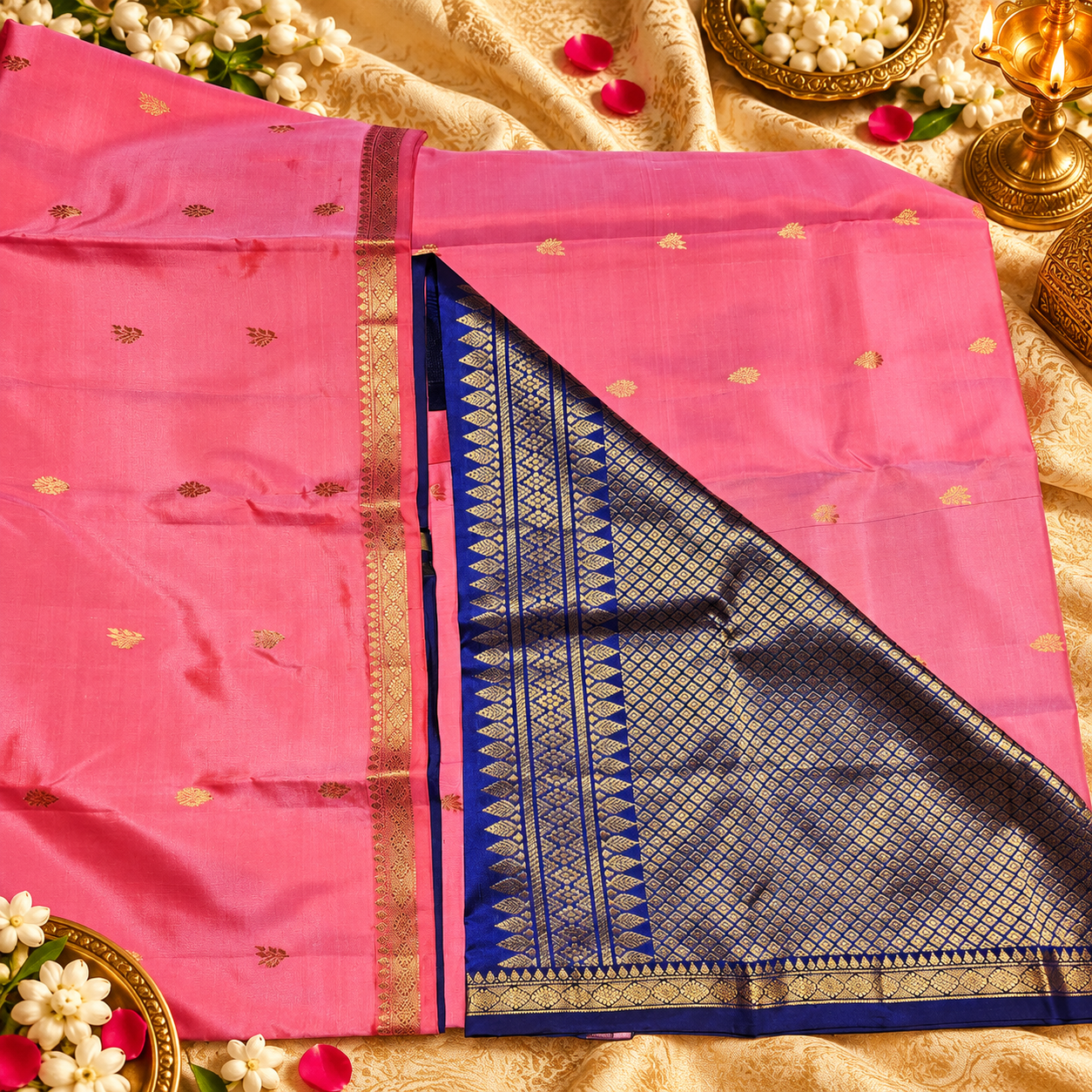 Handloom Silk Saree TSH-KC-12 - Image 2