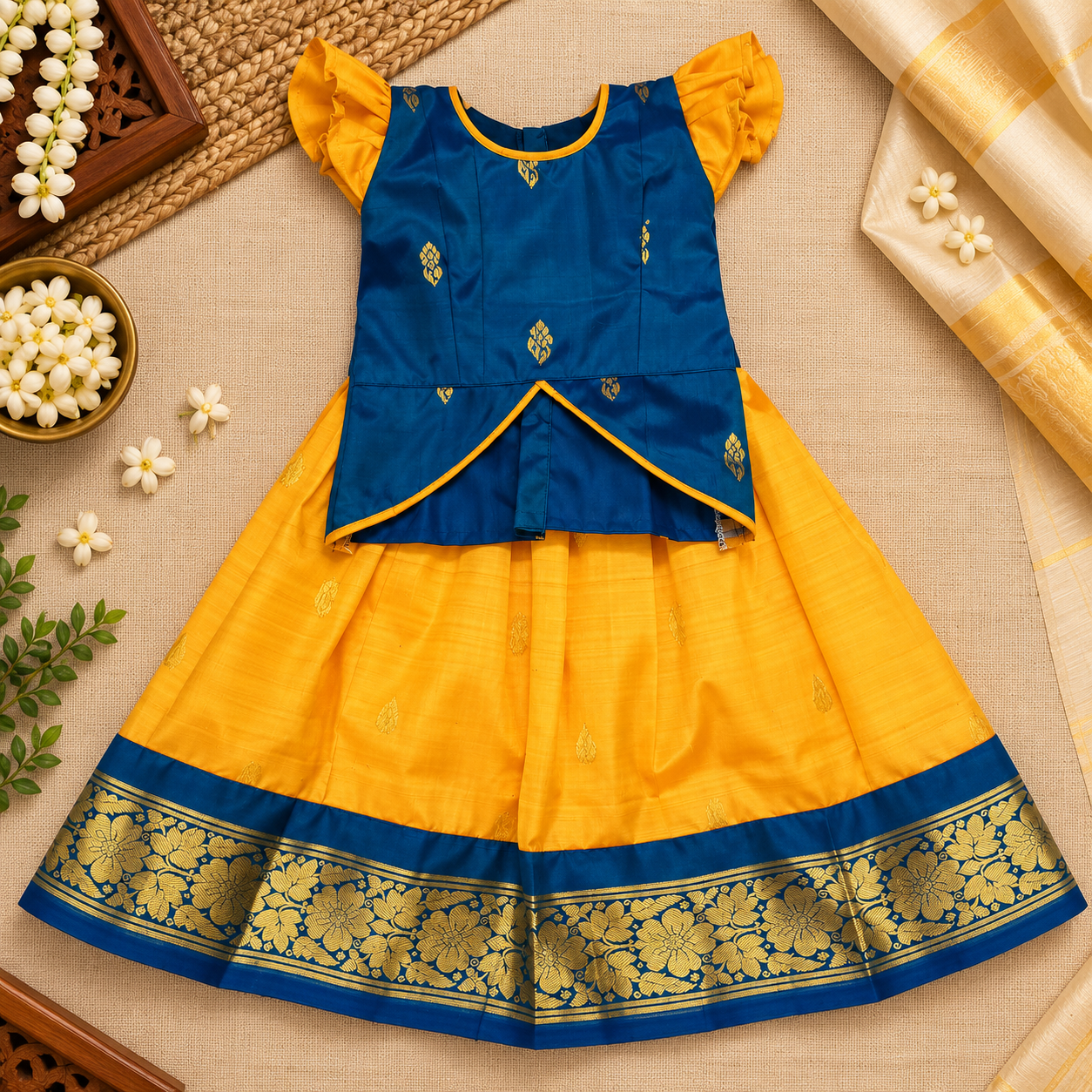 Pattu Pavadai Design 02