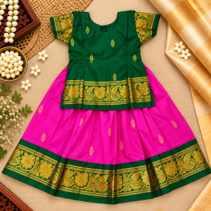 Pattu Pavadai Design 10