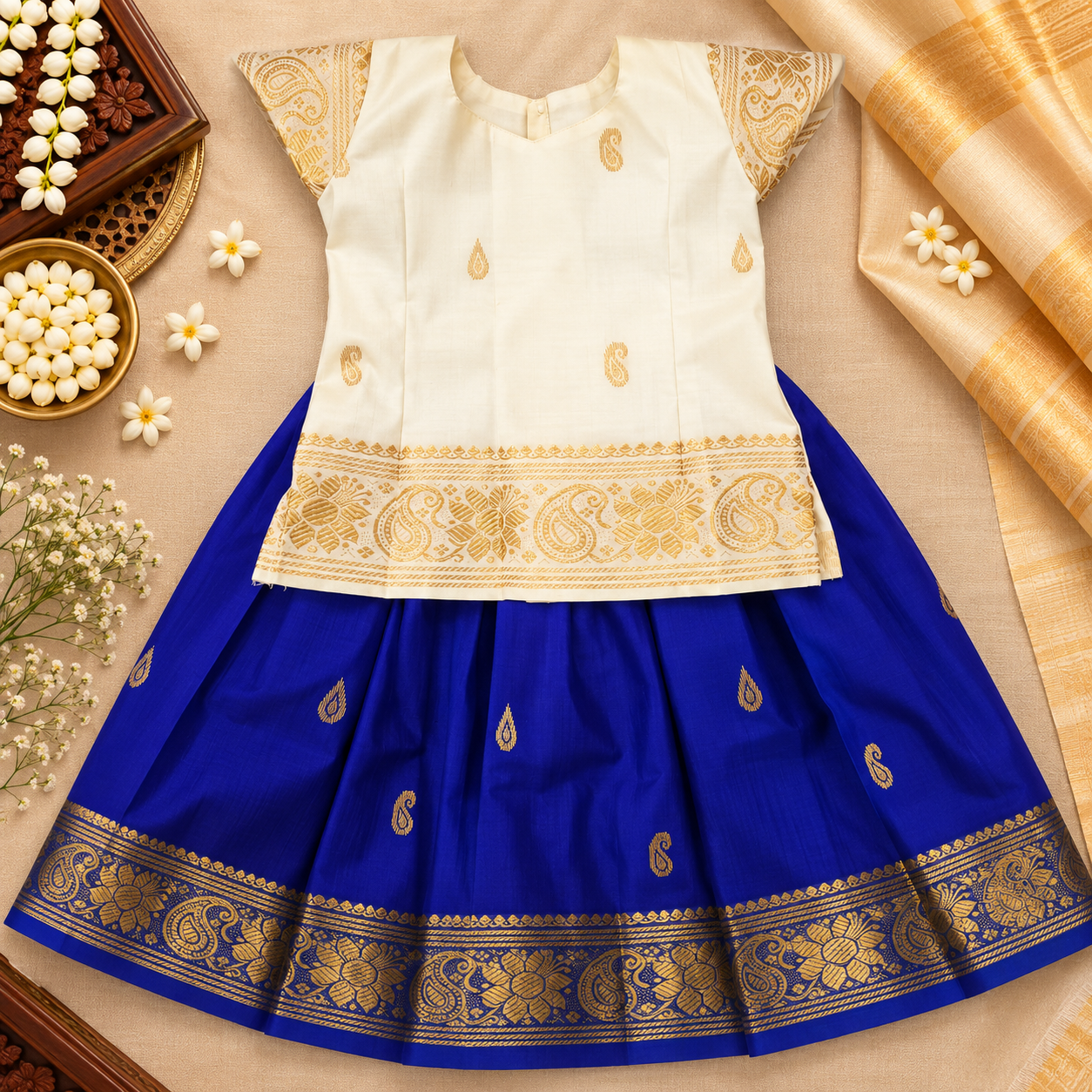 Pattu Pavadai Design 08