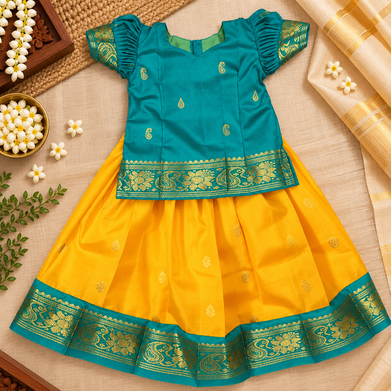 Pattu Pavadai Design 07