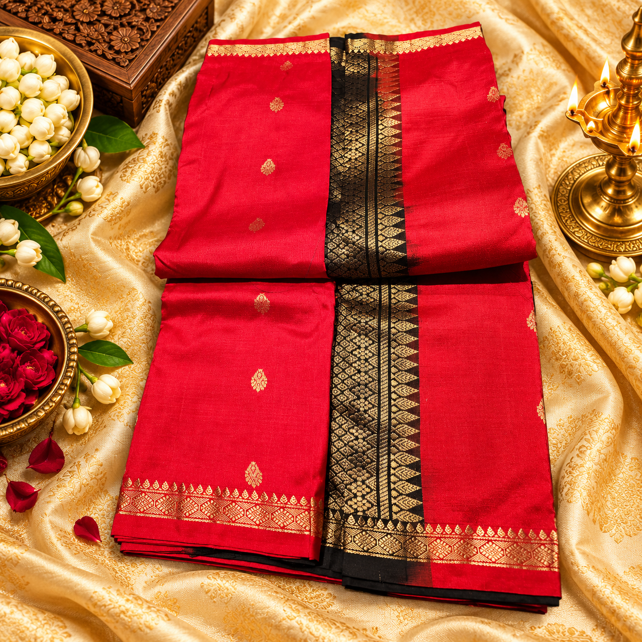 Handloom Silk Saree TSH-KC-09 - Image 2