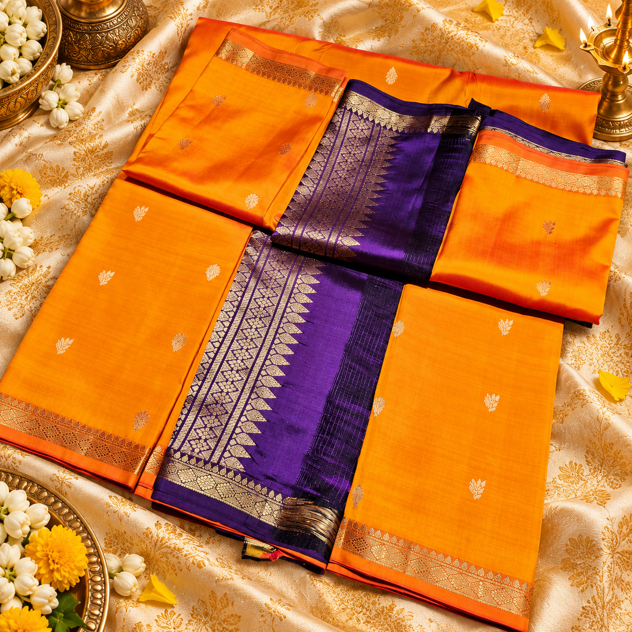 Handloom Silk Saree TSH-KC-11 - Image 2