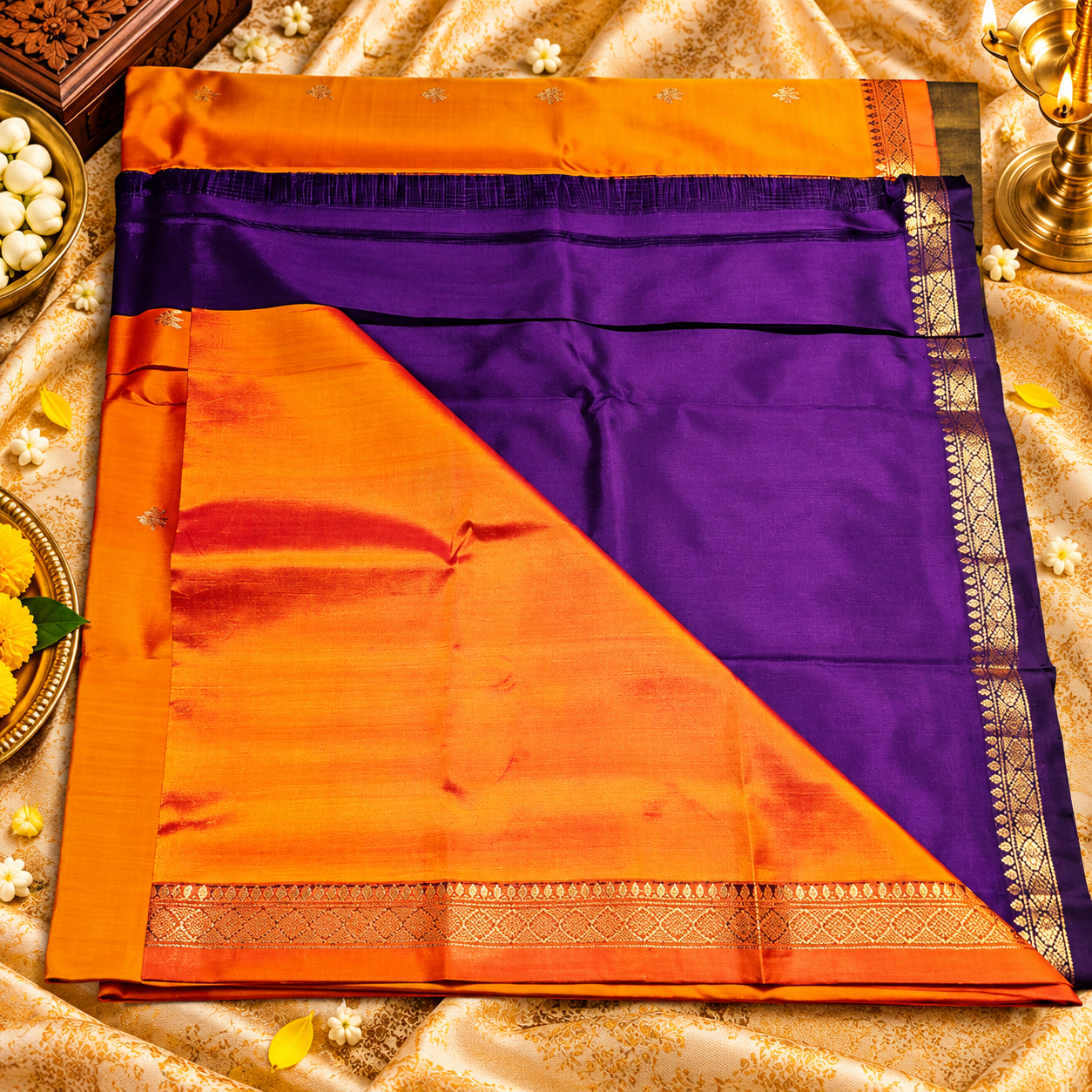 Handloom Silk Saree TSH-KC-11 - Image 3
