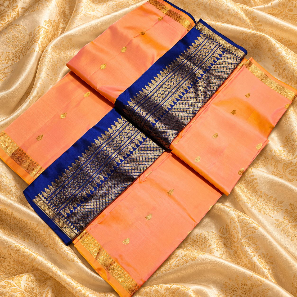 Handloom Silk Saree TSH-KC-13 - Image 2